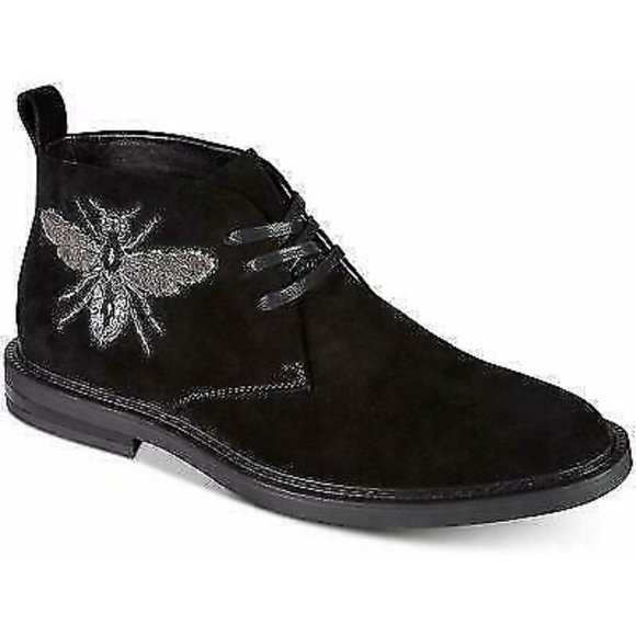INC International Concepts Other - INC International Concepts Men's Darius Patch Chukkas Boots Black 10.5M